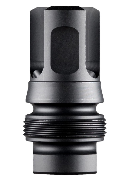 Dead Air DA129 Xeno 3-Prong Flash Hider Black Nitride 4140 HT Alloy Steel 1/2"x28 Threads 1.96" OAL 9mm