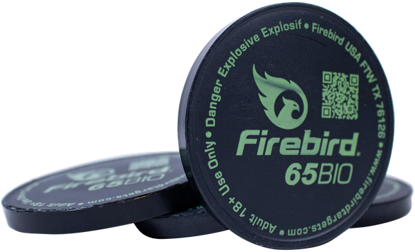 Firebird USA 65BIO 65BIO  Flash/Smoke/Sound Impact Universal Firearm 65mm 10 Pk.