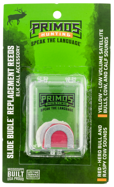 Primos PS932MC Slide Bugle Replacement Diaphragm Red/Yellow 2 Per Pkg