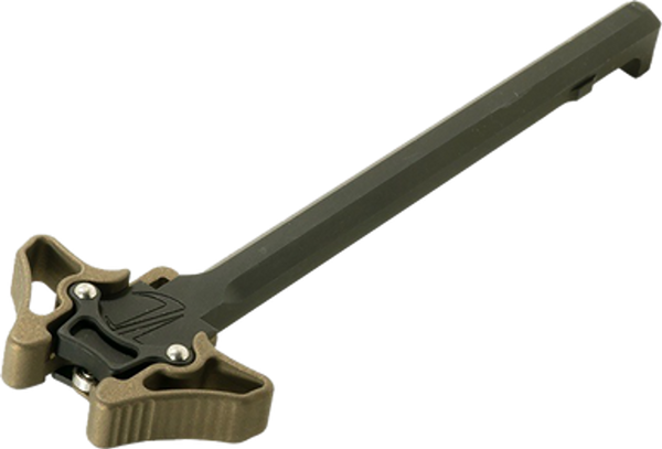 Timber Creek Outdoors EMAMBICHBB Mini Enforcer Charging Handle Burnt Bronze Billet Aluminum Ambidextrous Hand