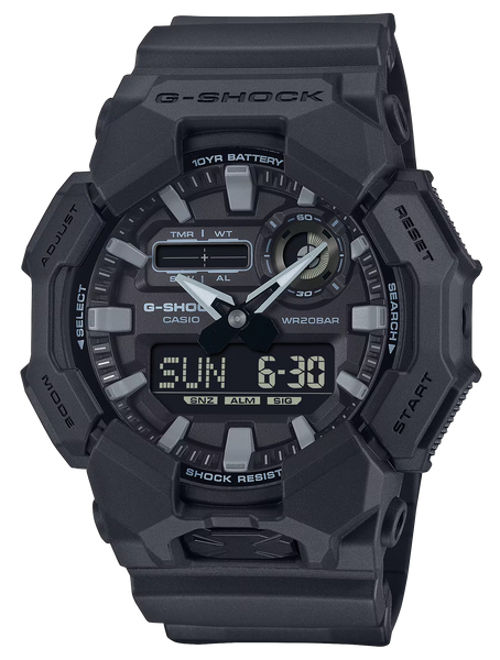 GSHOCK ga0101A1CR    ANALOG DIGITAL         BLK