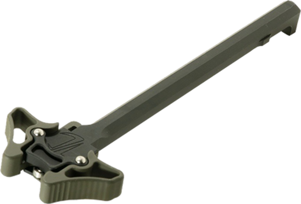 Timber Creek Outdoors EMAMBICHOD Mini Enforcer Charging Handle OD Green Billet Aluminum Ambidextrous Hand