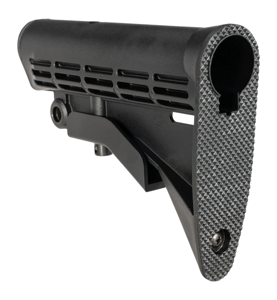 One Horse AR15 Buttstock - Mil-spec 6 Position Black