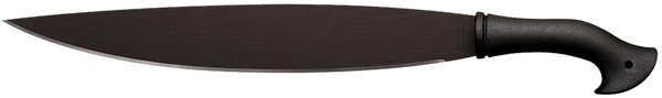 Cold Steel CS97BAM18S Barong  18" Black Matte Baked-On Anti Rust 65Mn Carbon Steel Blade, Black Polypropylene Handle, 24.50" Long Includes Sheath