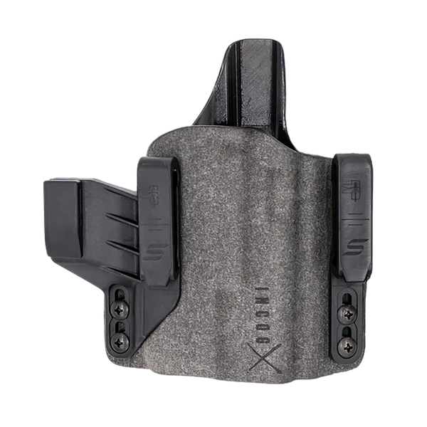 Safariland INCOG0358A0CX261 IncogX  IWB Black Fits Staccato CS/C Right Hand