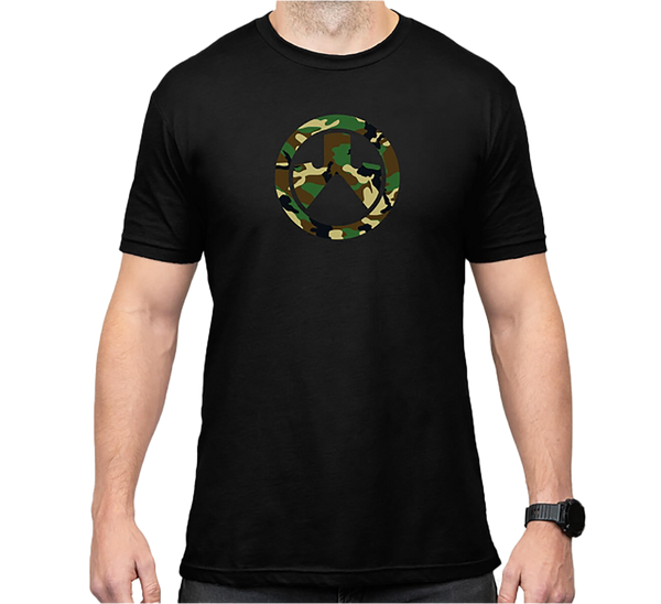 WOODLND CAM ICN TSHRT BLK M