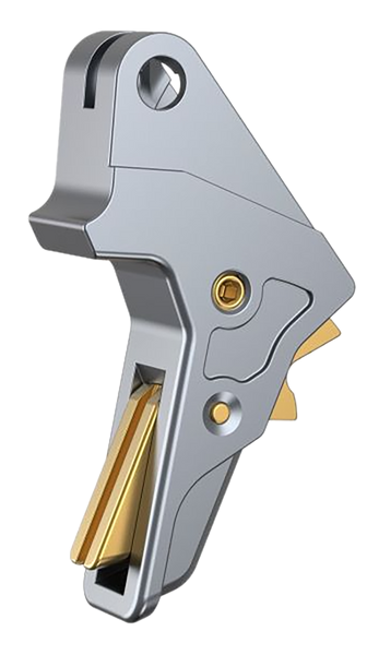 Tyrant CNC TDMPTRIGFSCGREY/GOLD   Gray Fits S&W M&P Full-Size & Compact