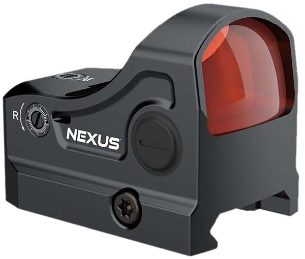 TruGlo TGTG8322B Nexus Red Dot  Matte Black 1x 22mm 3 MOA Red Dot Reticle