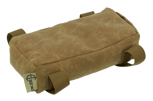 Cole-tac FB303 Flat Bag Waxed Rifle Prefilled Coyote Brown Cordura Nylon