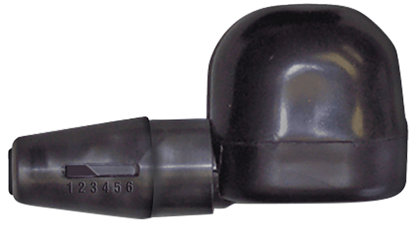 Wayne Carlton's Calls HSWCC70147 Squeeze Me Elk Call Black Rubber