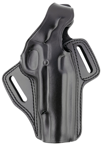 Galco Fletch High Ride Belt - Holster RH Leather 1911 5" Bl<