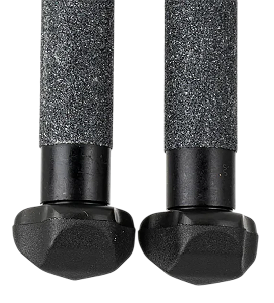 Mdt Sporting Goods Inc 114027BLK CKYE-POD Rubber Feet Black Aluminum/Rubber Standard