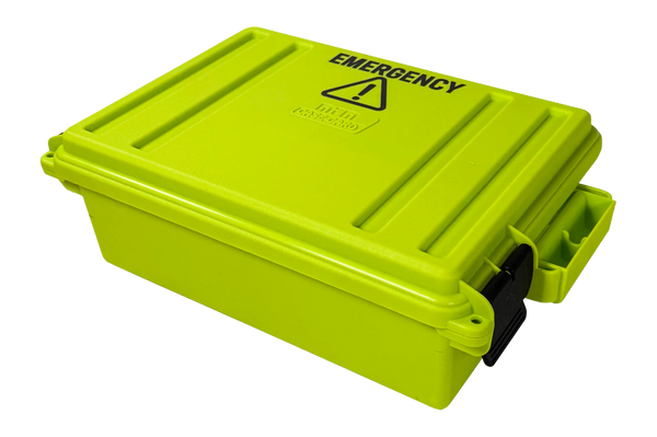 Mtm Emergency Box 3 - 19.15.75x5.25 Yellow Green