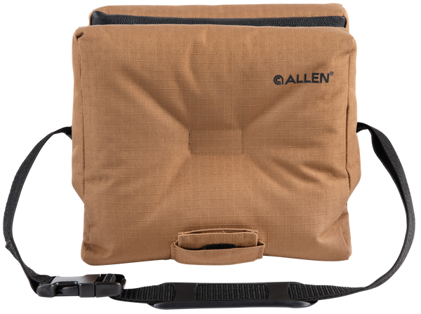 Allen 18420 Bench Shooting Bag  Empty Black/Tan 600D Polyester