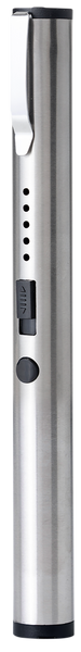 SKYLINE USA INC SGGDELSL Stun Gun Mini Pen Silver Includes Belt Clip/USB Charger
