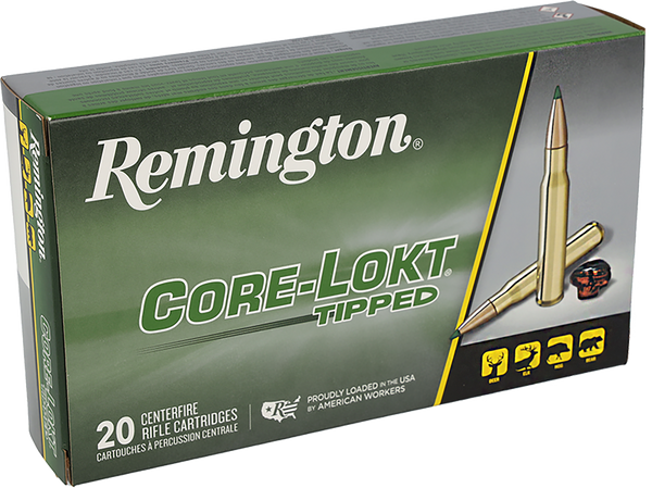 Remington Ammunition R20043   6.5PRC 140gr Core-Lokt Tipped 20 Per Box/10 Case