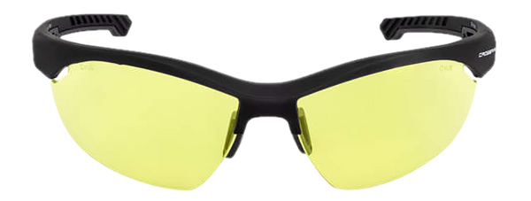 Radians XFBD1040C Ballistic  Amber Lens Black Frame