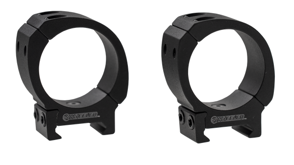 Wheeler 1133755 Sporter Scope Rings  Black 34mm High