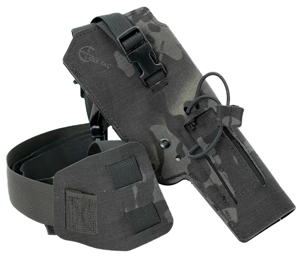 Cole-tac VW215 Varmint Wrangler Pistol Holder Multi-Cam Black Left Hand