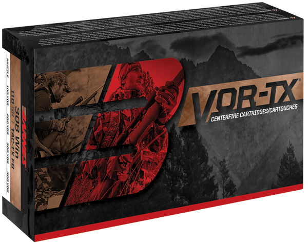 Barnes Bullets 32161 VOR-TX Rifle 224Valkyrie 77gr LRX Boat Tail 20 Per Box/10 Case