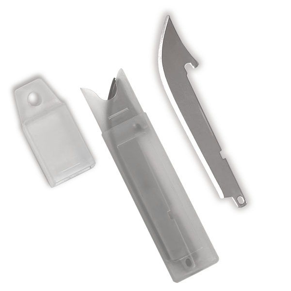 AccuSharp 742C Replaceable Blade Razor Replacement Blades 3.50" Stainless Steel Blade 6 Blades