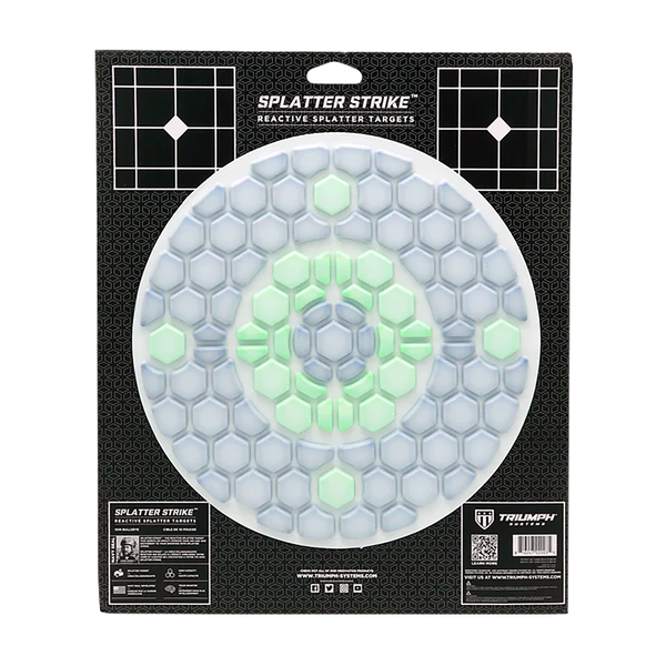 Triumph Systems 031502001 Splatter Strike Reactive Splatter Target Bullseye Hanging Corrugate