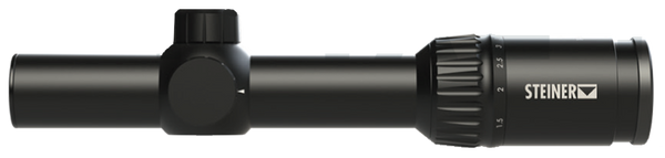 Steiner 5202 P4Xi  Black 1-4x24mm 30mm Tube Illuminated P3TR Reticle