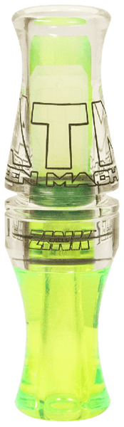 Avian X ZNK-ZNK6027 ATM Green Machine  Single Reed Lemon Drop Polycarbonate Attracts Ducks