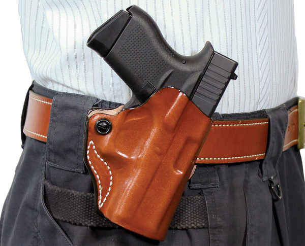 DeSantis Gunhide 019TA9YZ0 Mini Scabbard  OWB Tan Sig Sauer P365 w/Red Dot Right Hand