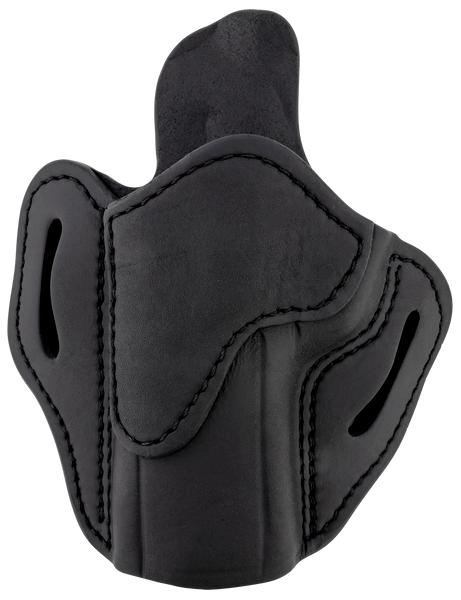 1791 Gunleather ORBH24SBLL BH2.4 Optic Ready OWB 2.4 Stealth Black Leather Belt Slide Fits Walther PPQ/Sig P320/Springfield XD-M Left Hand