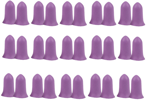 Allen 4134 Tapered Foam Ear Plugs 32 dB Purple 15 Pair