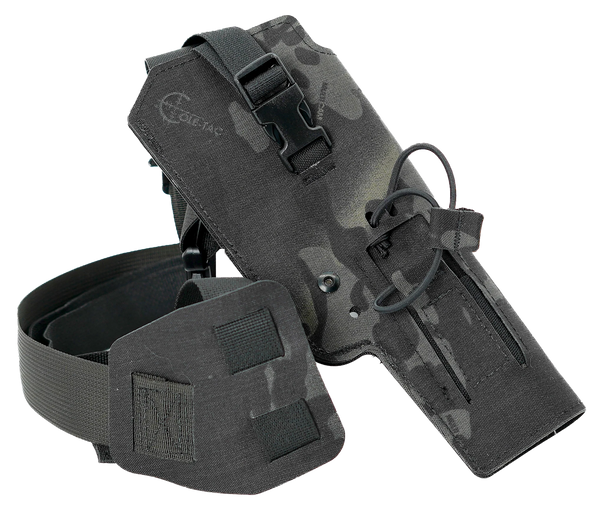 Cole-tac VW115 Varmint Wrangler Pistol Holder Multi-Cam Black Right Hand