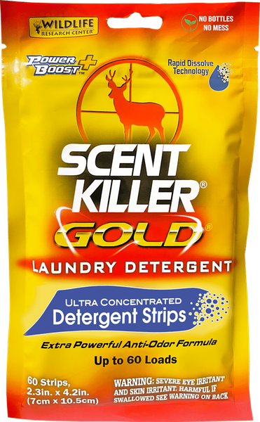 Wrc Clothing Wash Scent Killer - Gold Laundry Strips 60ct