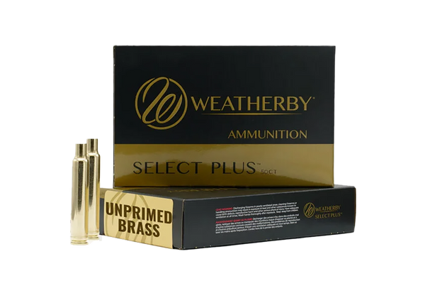 Weatherby BRASS303CT50 Select Plus Unprimed Cases 30-378 Wthby Mag Rifle Brass 50/Box