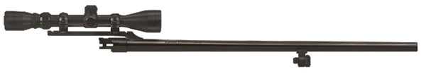 Mossberg Barrel & Scope 500 - 12ga 24" Trophy W/3-9 Blued