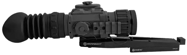 Armasight TAVT66CN3COMM102 Commander 640 TWS Thermal Weapon Sight Gray 1.5-6x 35mm Customizable Reticle, 640x480, 12 Microns, 60Hz Resolution, Zoom 1x-4x