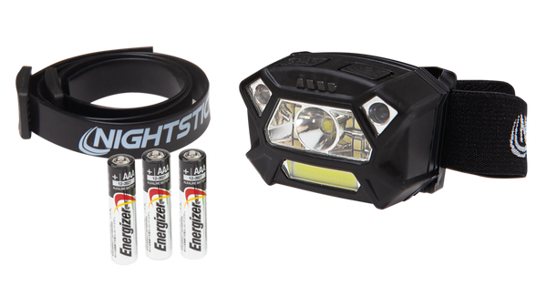Nightstick Dual Light Headlamp - Motion Sensing 320 Lumens