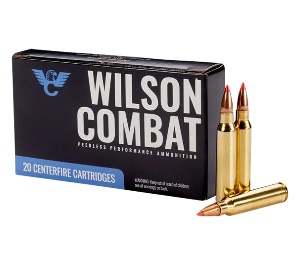 Wilson Combat A22360VMAX   223Rem 60gr Hornady V-Max 20 Per Box/10 Case