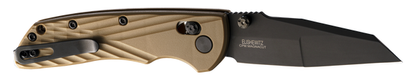 Hogue Deka Able Lock Folder - 3.25" Mod Wharncliffe Poly Fde