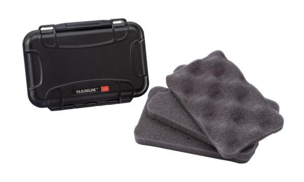 Nanuk 225S080BK0B0C1539 Broadhead Holder  Black Case Shell-ABS