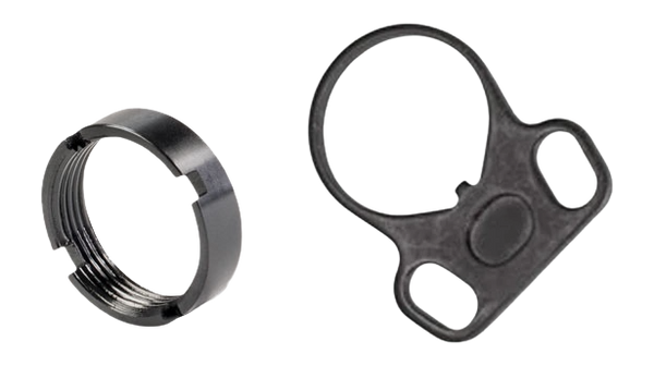 Wla AR15 End Plate Kit - Ambid. Dual Loop & Castle Nut