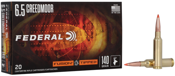 Federal Fusion 6.5 Cm 140gr - Tipped Fusion 20rd 10bx/cs