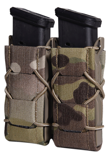 High Speed Gear 24PT02MC TACO Gen 2 Double Multi-Cam Nylon Laminate MOLLE Mount Pistol