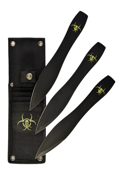 RUKO TK06A3B-CS    420A 9" DOUBLE EDGE THROWING