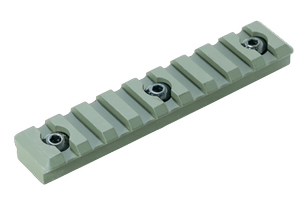 Timber Creek Outdoors M9SPROD M-LOK 9 Slot Picatinny Rail  OD Green Aluminum Fits AR-Platform