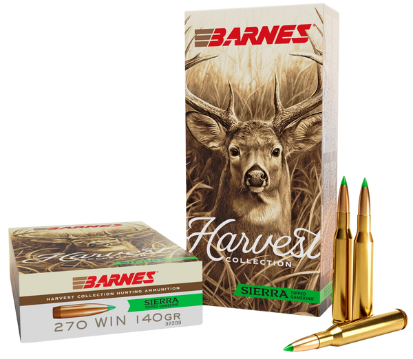 Barnes Harvest 270 Win 140gr - Tipped Gameking 20rd 10bx/cs