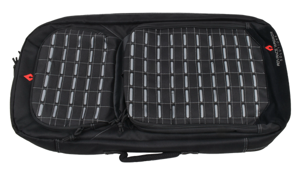 Advance Warrior Solutions FR28RBPBL/gr Frame  28" L Backpack with Side Handle, Black Polyester for Tactical Rifle, Molle Front