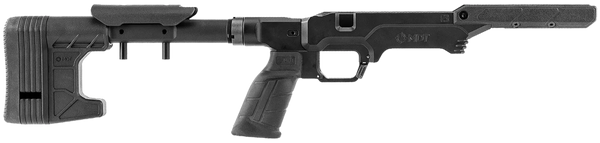 Mdt Sporting Goods Inc 114914BLK The Worker LSS Gen3 Black Fits Savage Long Action
