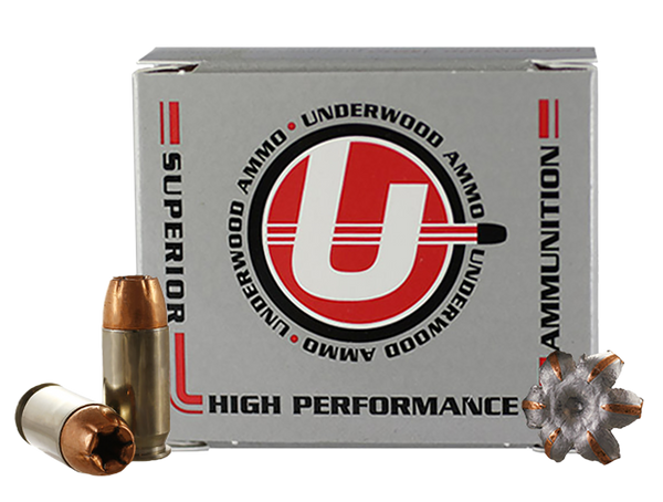 Underwood 45 ACP +p 230gr JHP - 20rd 10bx/cs
