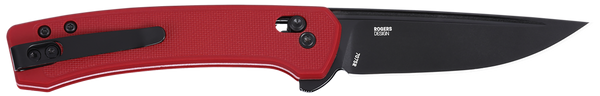 Crkt Q Compact 3.05" Plain - Edge Red Crossbar Lock